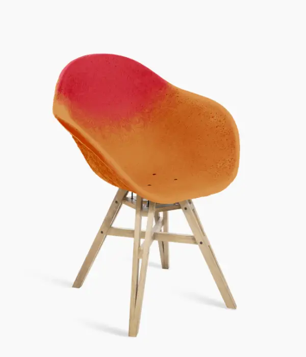 Gravene - Fauteuil - Dossier Rouge