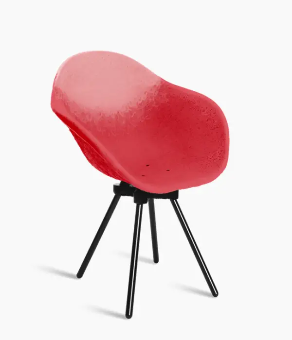 Gravene - Fauteuil - dossier Rose