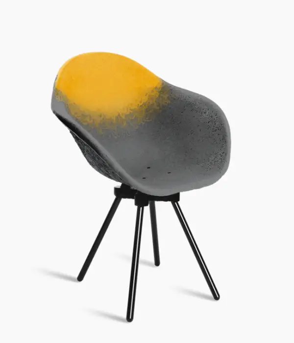 Gravene - Fauteuil - dossier Jaune