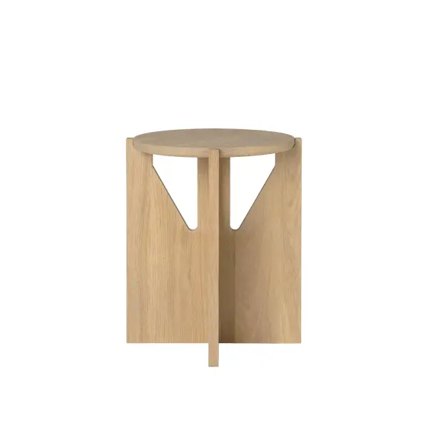 tabouret minimaliste en bois