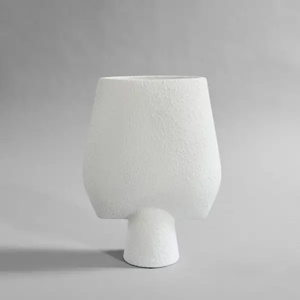 vase carré en céramique