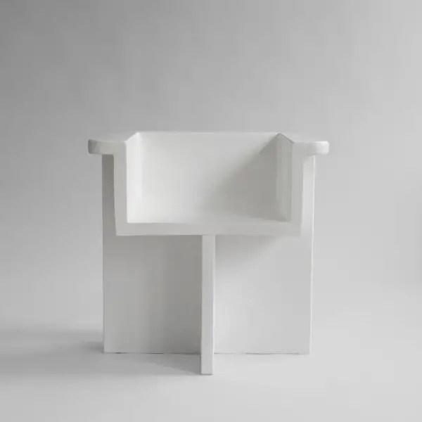 fauteuil style brutaliste