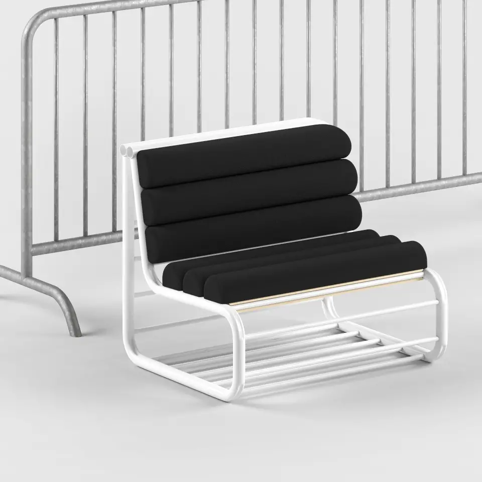 Bultan - Fauteuil style industriel