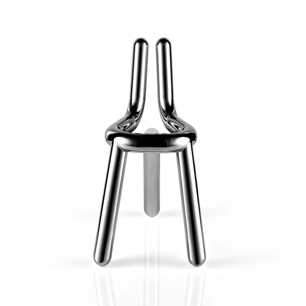 Line - chaise minimaliste en acier