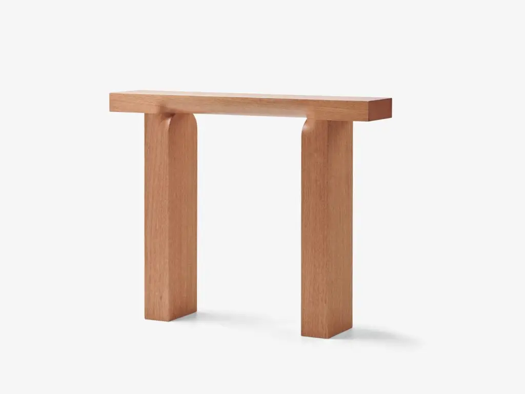console design en bois