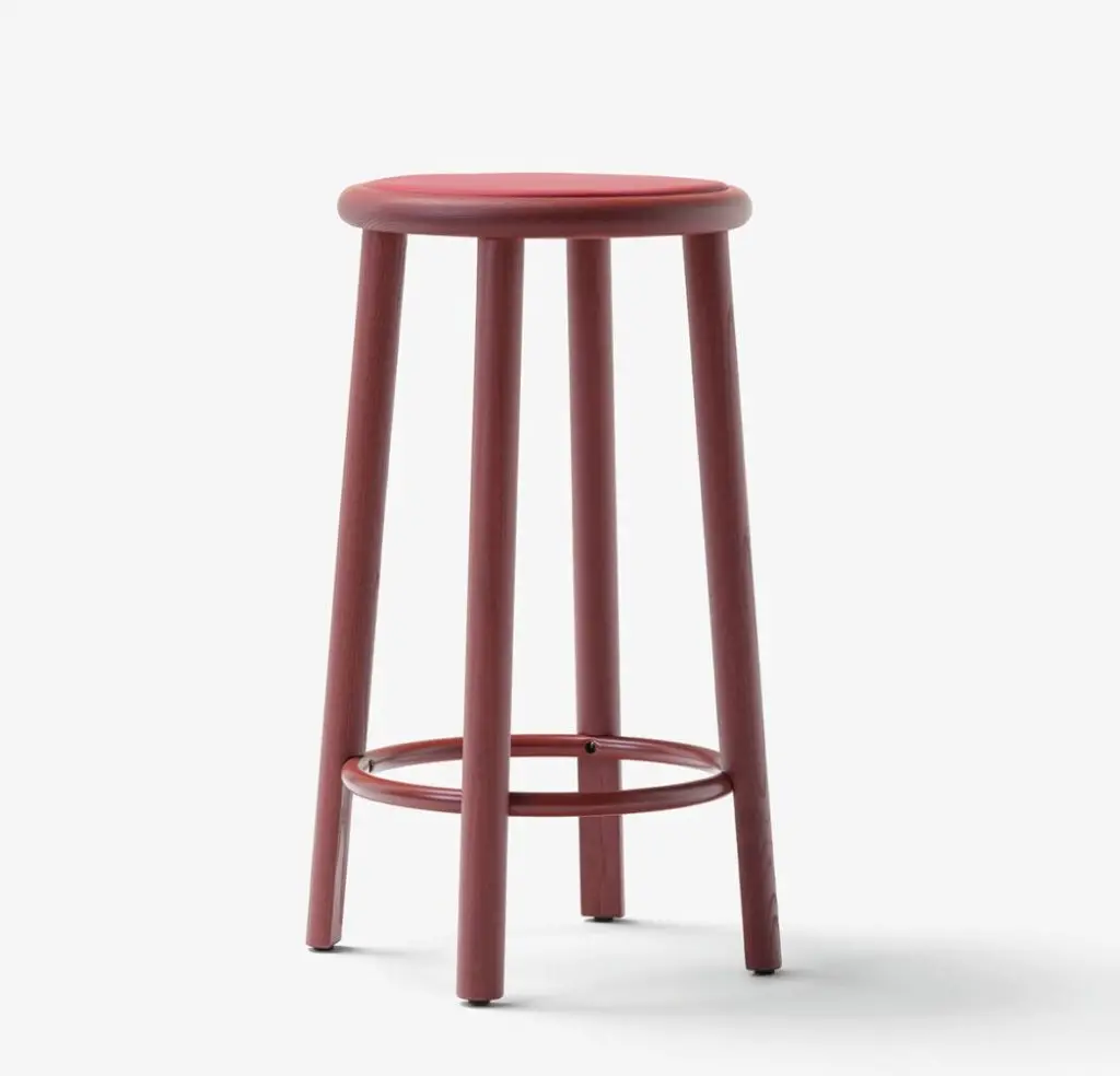 tabouret de bar design en bois