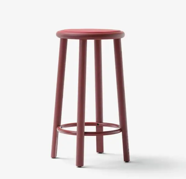 tabouret de bar design en bois