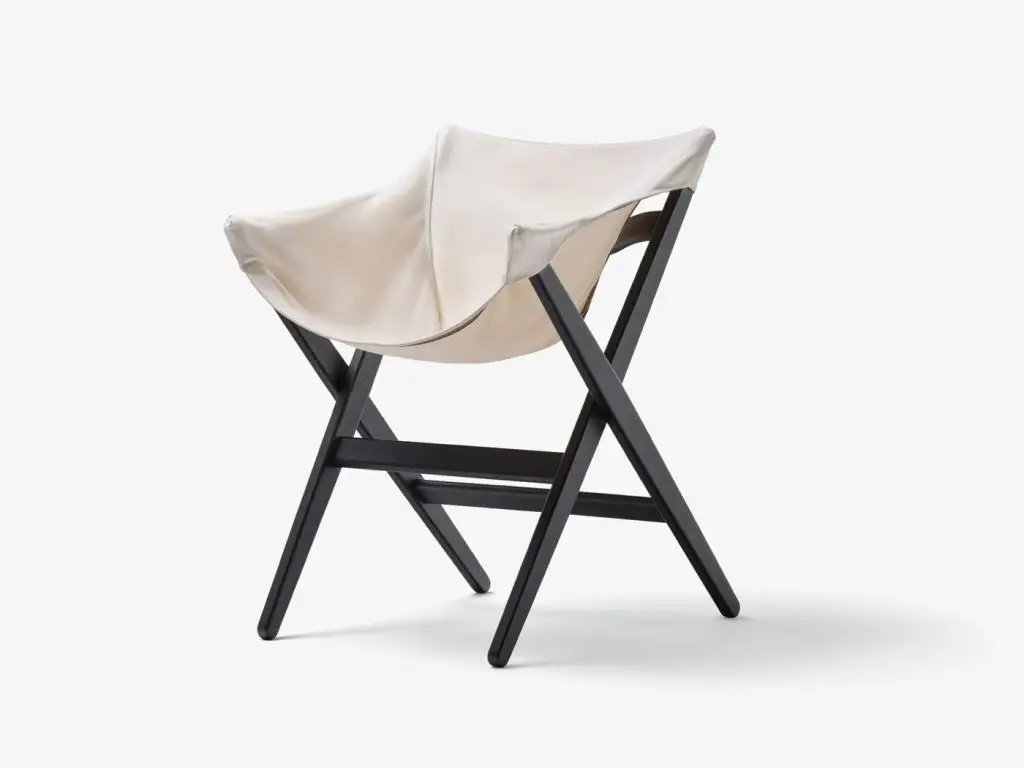 Chaise design en toile