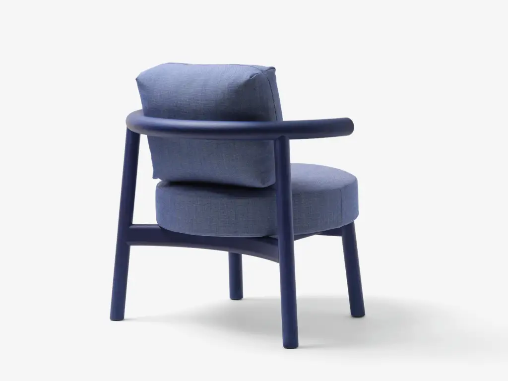 fauteuil en tissu contemporain - fauteuil déhoussable en tissu