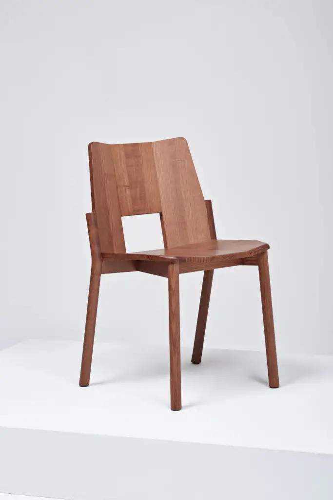 Tronco - chaise élégante en bois