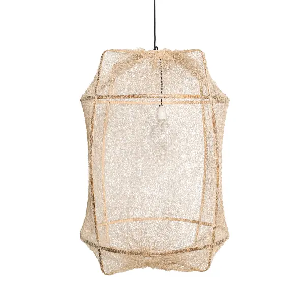 TitleSuspension Sisal Z - Éclairez votre intérieur avec styleDescriptionDécouvrez la Suspension Sisal Z d'Ay Illuminate, un luminaire artisanal alliant tradition et esthétisme pour sublimer vos espaces.
