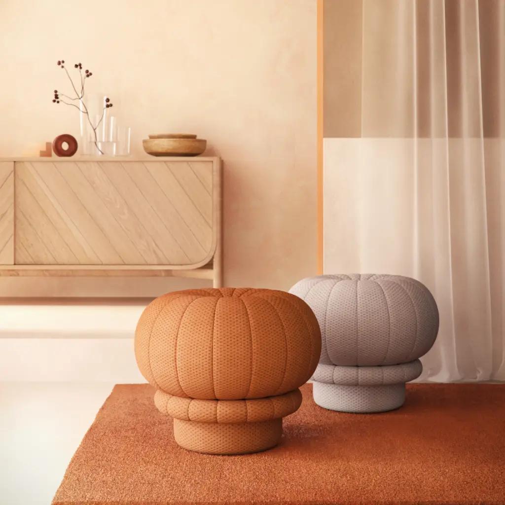 Claudie - Pouf design