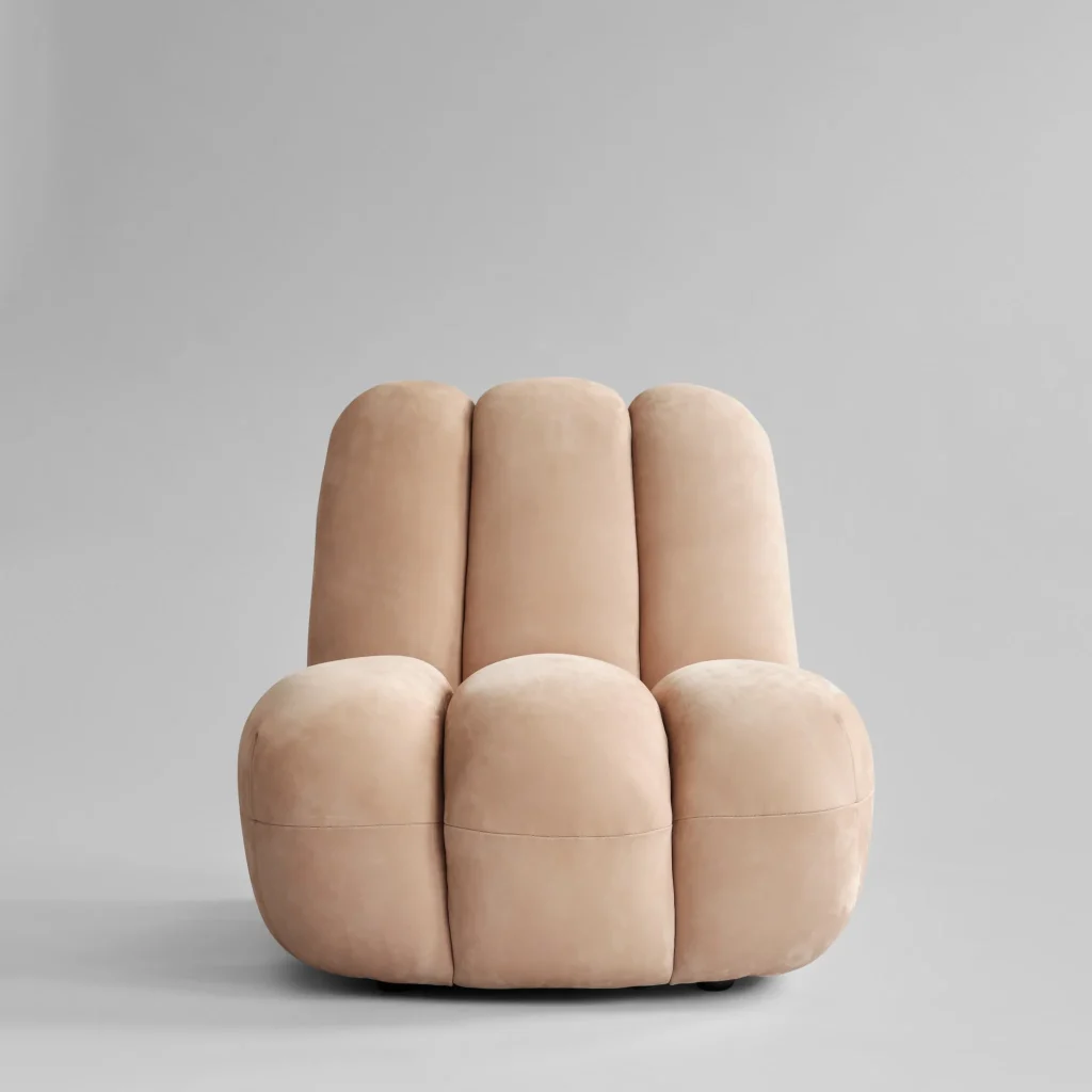 Toe - fauteuil lounge moderne