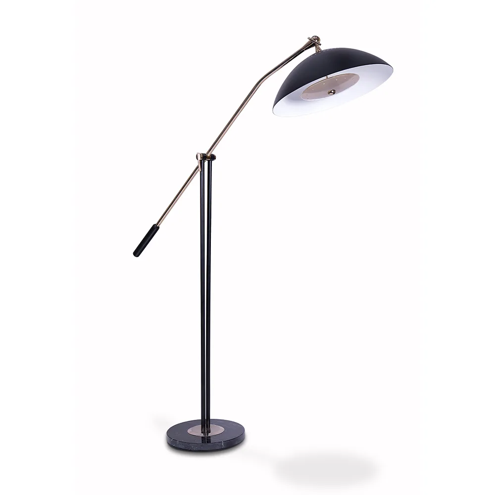 Lampadaire contemporain en arc