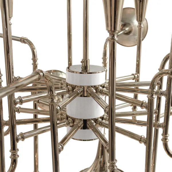 Lustre XL en or et en musique jazz