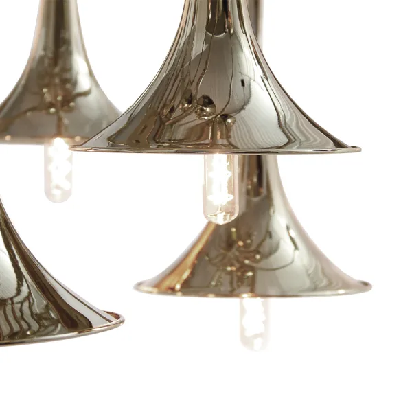 Lustre XL en or et en musique jazz