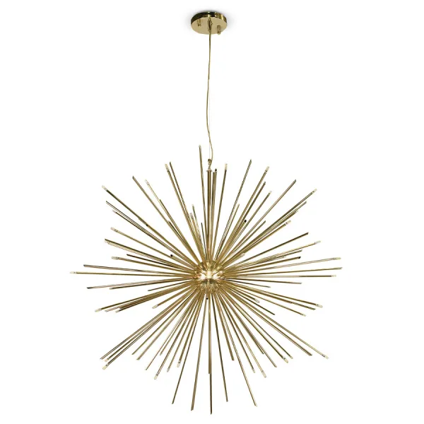 Lustre métallique Cannonball en forme d'étoile