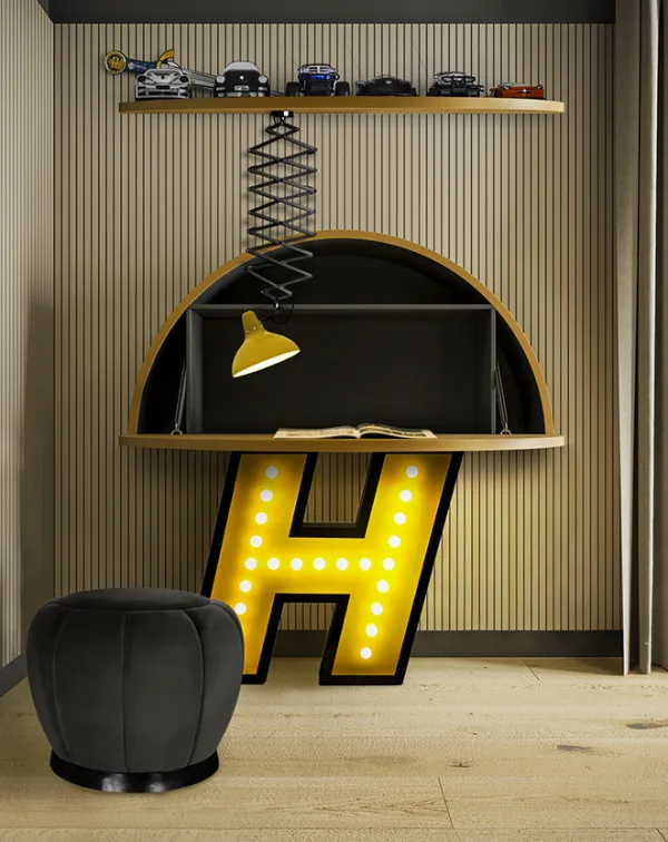 Suspension Diana au design industriel