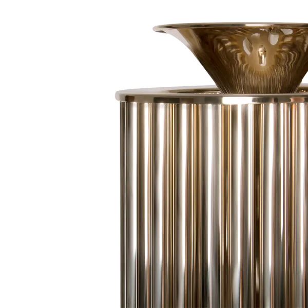 Donna - Lampe à poser en laiton et marbre