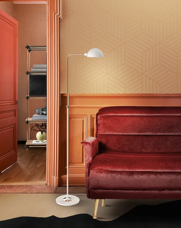 Lampadaire au design intemporel Herbie