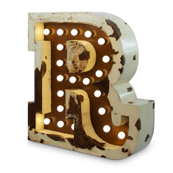 Graphic Lamps - Lampe alphabet à poser ou à mettre en applique