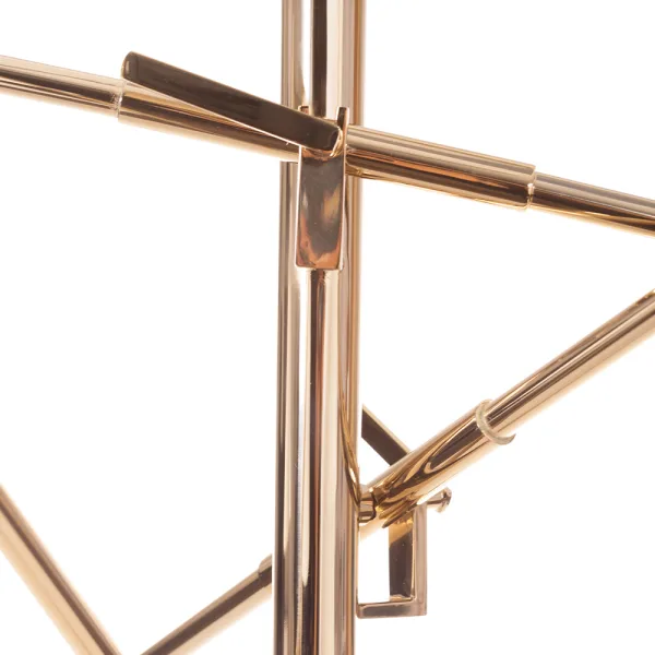 Élégant lampadaire Sinatra à trois bras